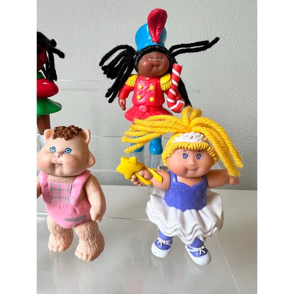 Vintage McDonalds Toy Cabbage Patch Kids Mini Doll Figures 1992 & 1994 Cat Koosa - Picture 3 of 7
